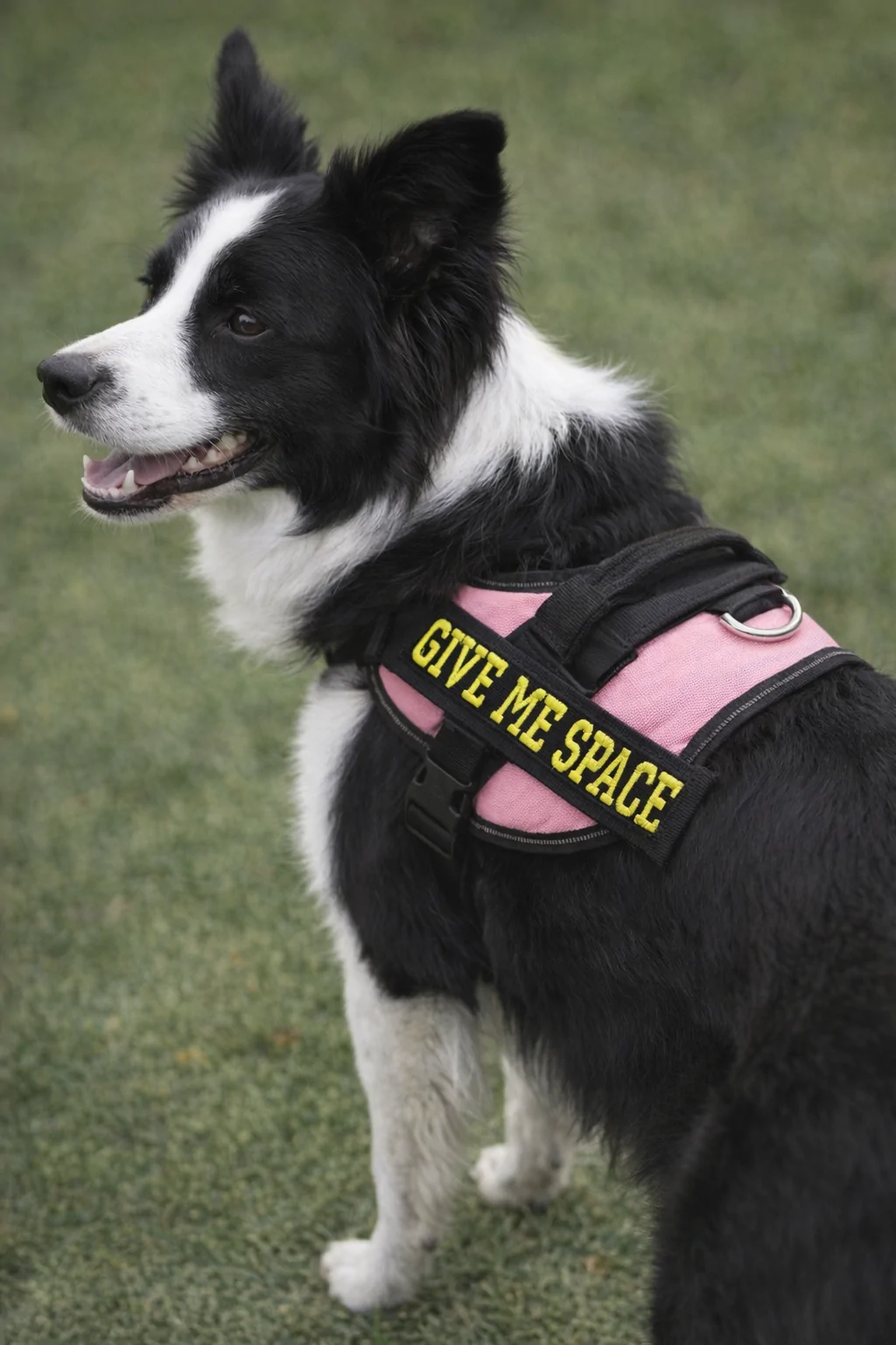 Embroidered Dog Harness Patch For Reactive Dogs, Rescues, Puppies