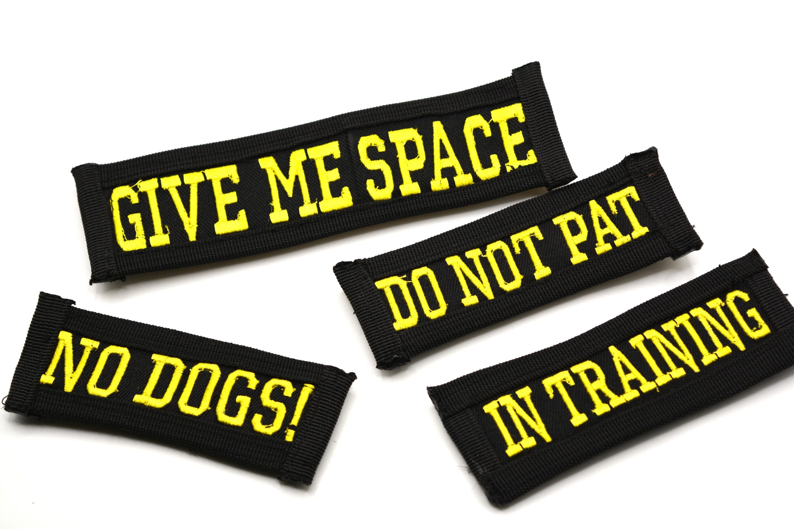 Embroidered Dog Harness Patch For Reactive Dogs, Rescues, Puppies - Image 7